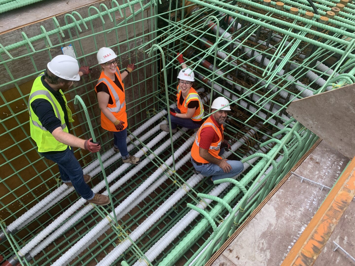 Twinbrook Quarter Bonded PT Transfer Girders SK&A