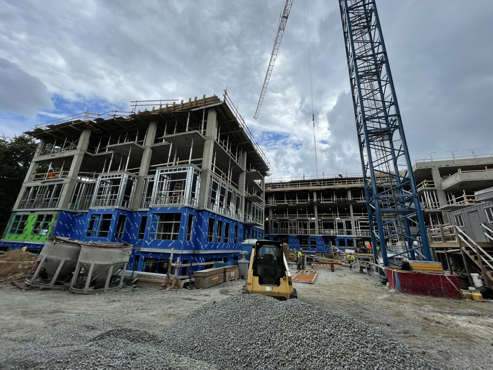 Topping Out The Scottish Rite Apartments SK&A