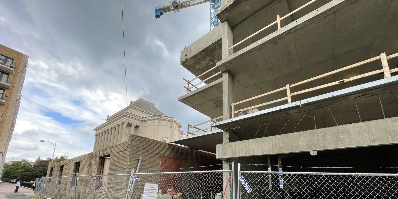 Topping Out The Scottish Rite Apartments SK&A