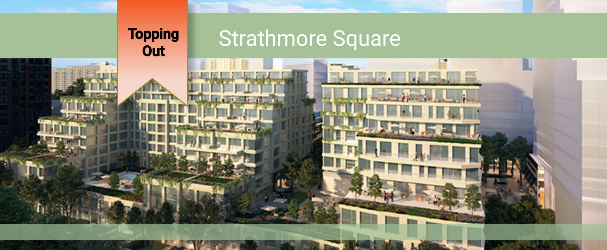 Topping Out Strathmore Square in Bethesda SK&A