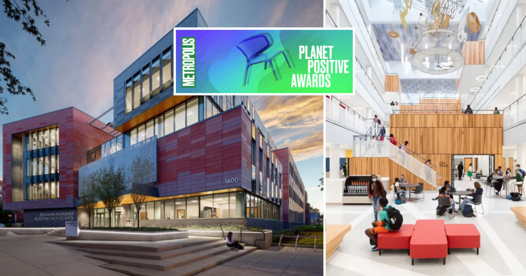 Banneker HS Wins Metropolis Planet Positive Award - SK&A