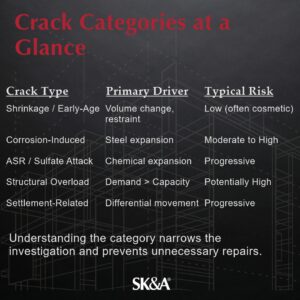 Crack Categories at a Glance
