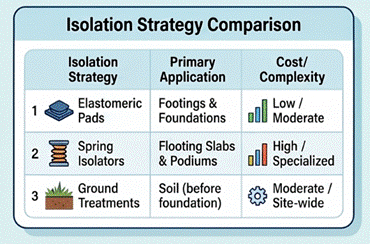 Isolation Strategy Comparison Table