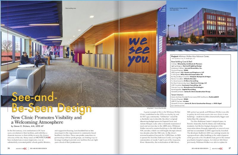 Max Robinson Center Featured in ArchitectureDC