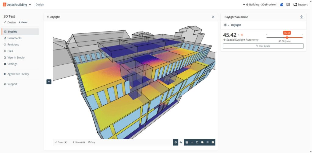 Daylight Modeling Software for Evaluation of Climate-Based Daylighting 
