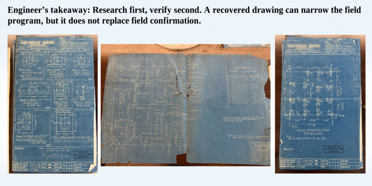 Beyond the Missing Drawings: Investigating Existing Buildings - SK&A